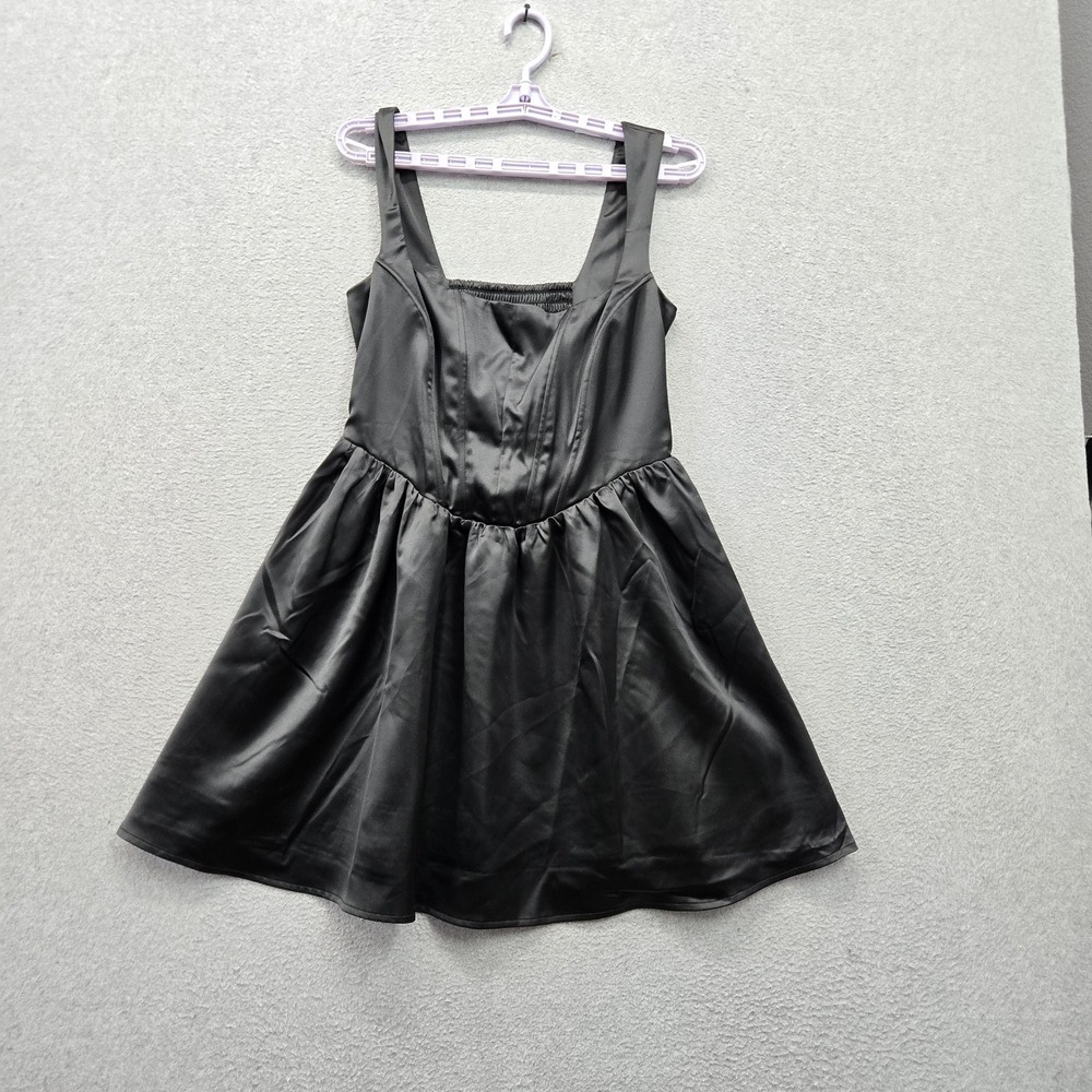Wild Fable Women Dress M Black Fit & Flare Mini  Fairy Witchy Sleeveless NWT